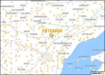 map of Fatehpur