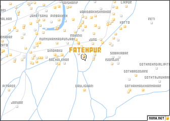 map of Fatehpur