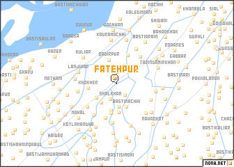 map of Fatehpur