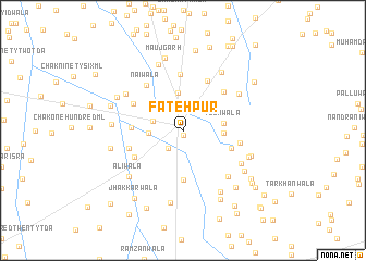 map of Fatehpur