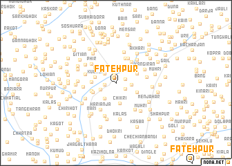 map of Fatehpur