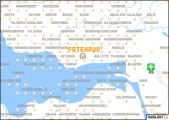 map of Fatehpur