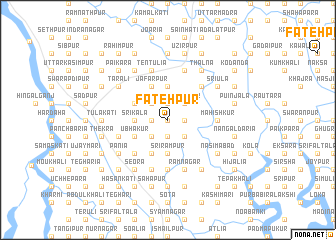 map of Fatehpur