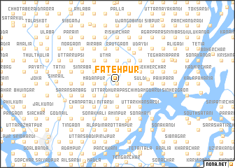 map of Fatehpur