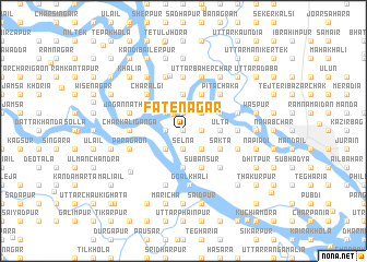 map of Fatenagar