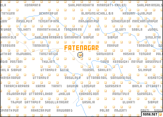 map of Fatenagar