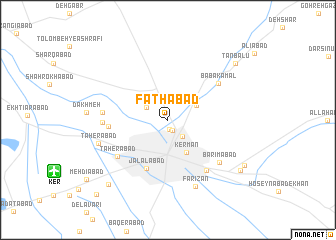 map of Fatḩābād