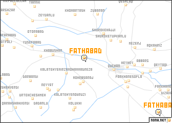 map of Fatḩābād