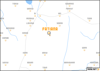 map of Fatiana