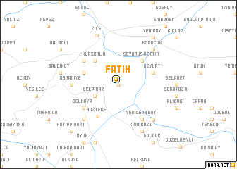 map of Fatih
