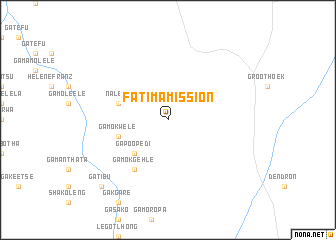 map of Fatima Mission