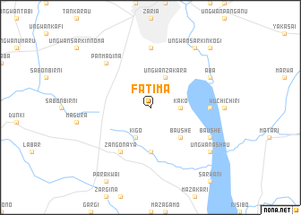 map of Fatima