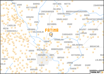 map of Fātima