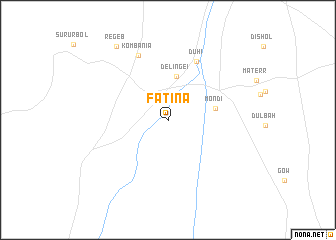 map of Fatina