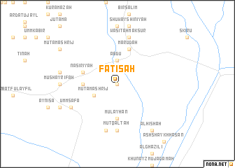 map of Fāţisah