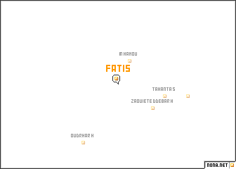 map of Fatis