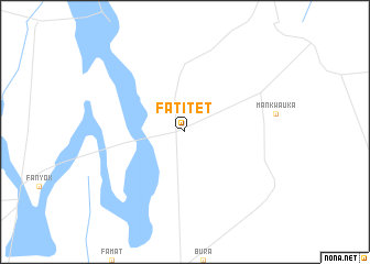 map of Fatitet