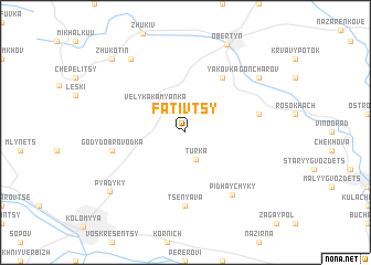 map of Fativtsy