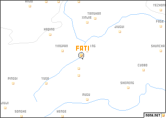 map of Fati