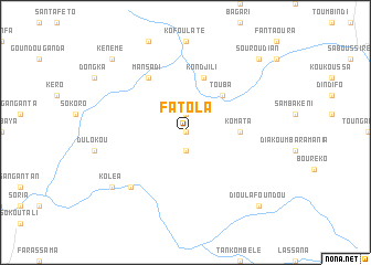 map of Fatola