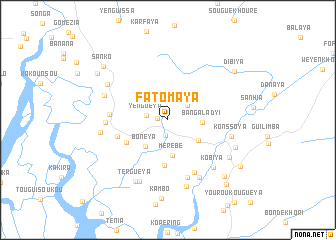 map of Fatomaya