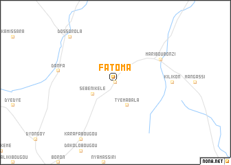 map of Fatoma