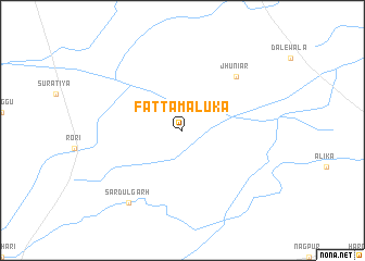 map of Fatta Māluka