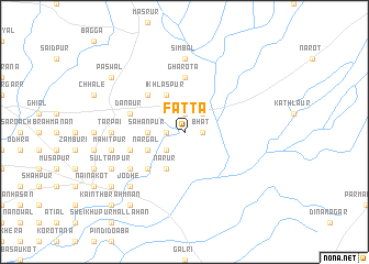 map of Fatta