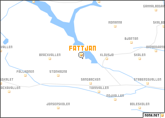 map of Fättjan