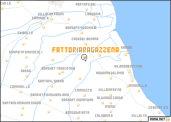 map of Fattoria Ragazzena