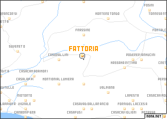 map of Fattoria