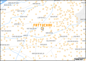 map of Fattu Chak