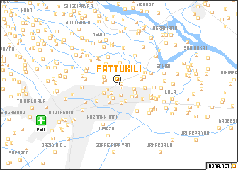 map of Fattu Kili