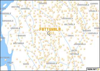 map of Fattūwāla