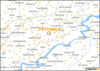 map of Fattūwāla