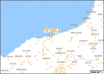 map of Fatuala