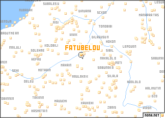 map of Fatubelou