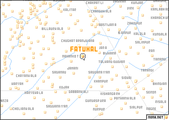 map of Fatuhal