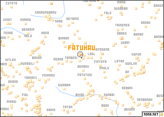 map of Fatuhau