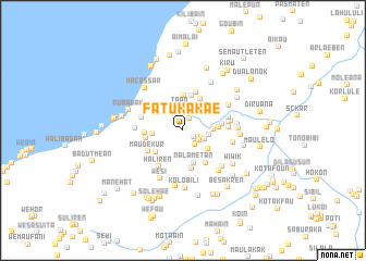 map of Fatukakae