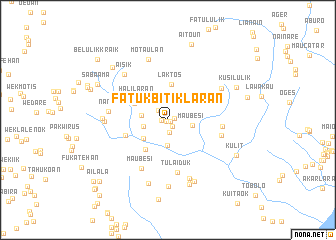 map of Fatukbitiklaran