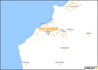 map of Fatuknap