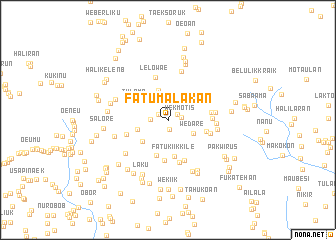 map of Fatumalakan