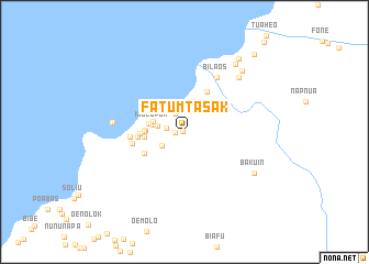 map of Fatumtasak