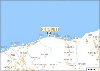 map of Fatuputi