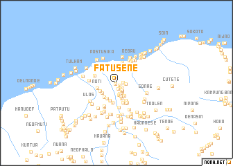 map of Fatusene