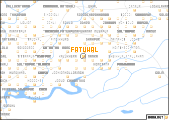 map of Fatuwāl