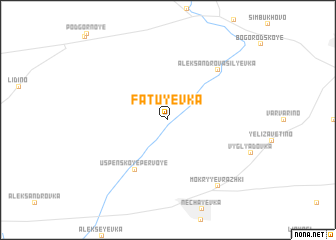 map of Fatuyevka