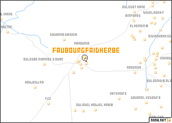 map of Faubourg Faidherbe