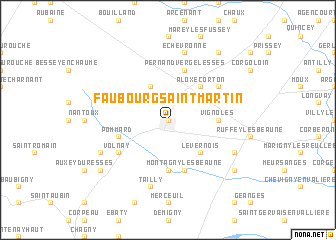 map of Faubourg-Saint-Martin